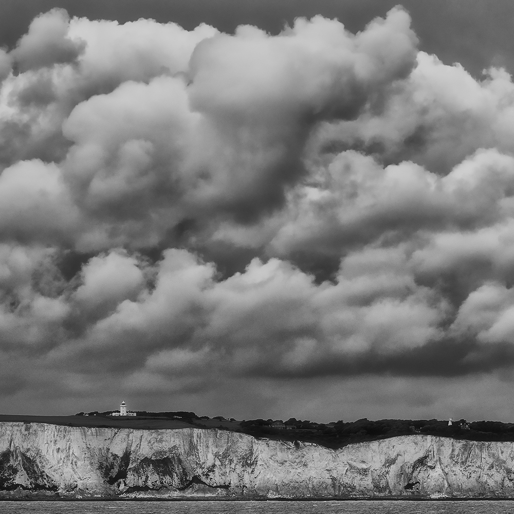 South Foreland Lighthouse, een landmark voor bootreizigers die vanuit Duinkerken en Calais de overtocht maken. Dover, Kent, Verenigd Koninkrijk.